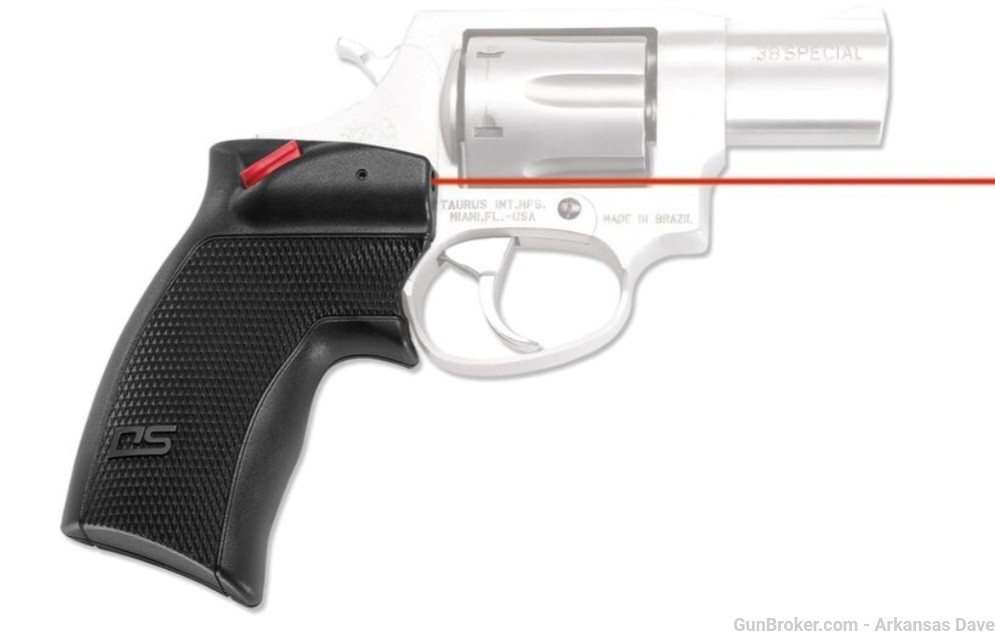 Crimson Trace DS-124 Laser Grips, fits S&W  J Frame & small Taurus revolver-img-0