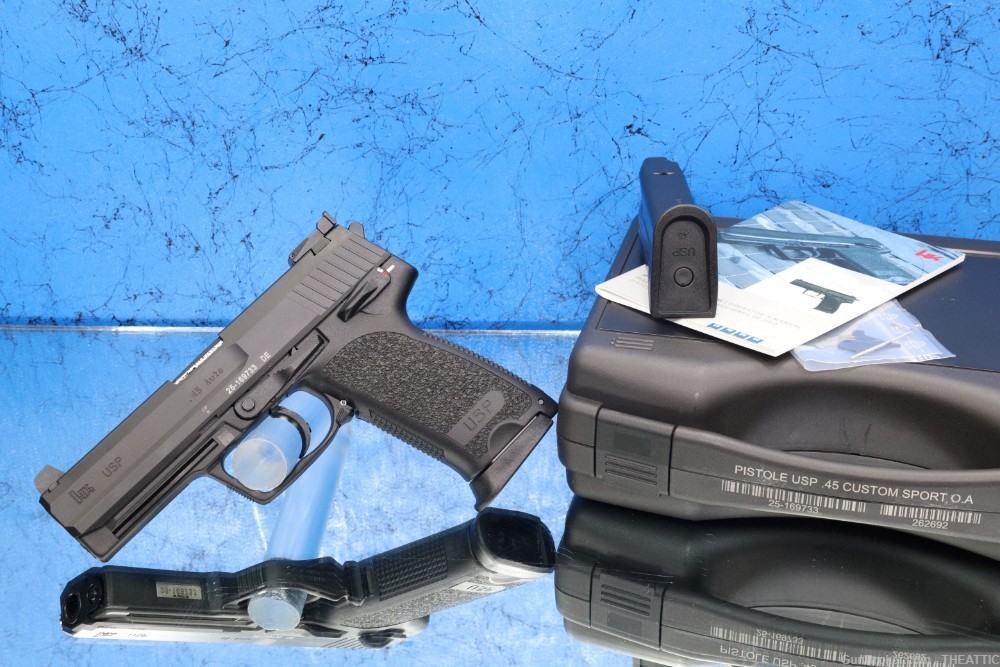 RARE HECKLER AND KOCH USP CUSTOM SPORT 45 ACP GERMANY H&K EUROPEAN IMPORT-img-47