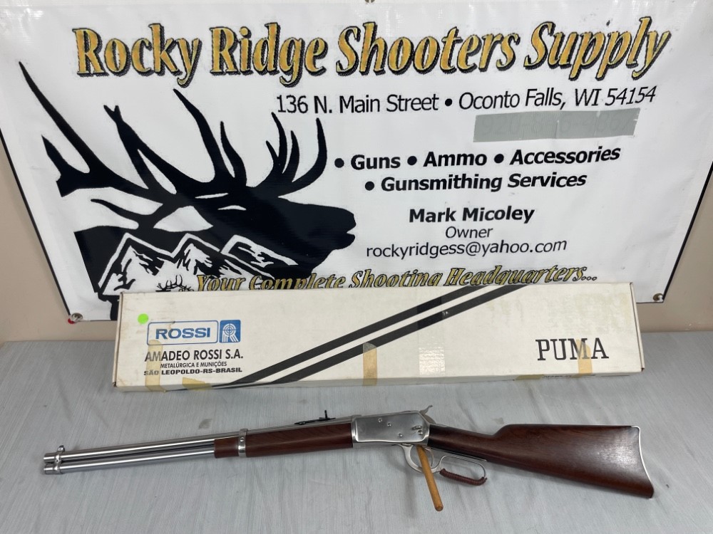 Rossi Puma Model 92 SRC 45 Colt Stainless Limited to 2,000 (mf)-img-1