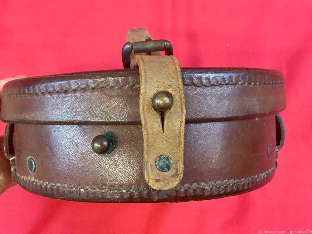 Unknown Drum Magazine Pouch 1940’s BATS Co. 45 9MM 9x19 Suomi M31 PPSH-img-3