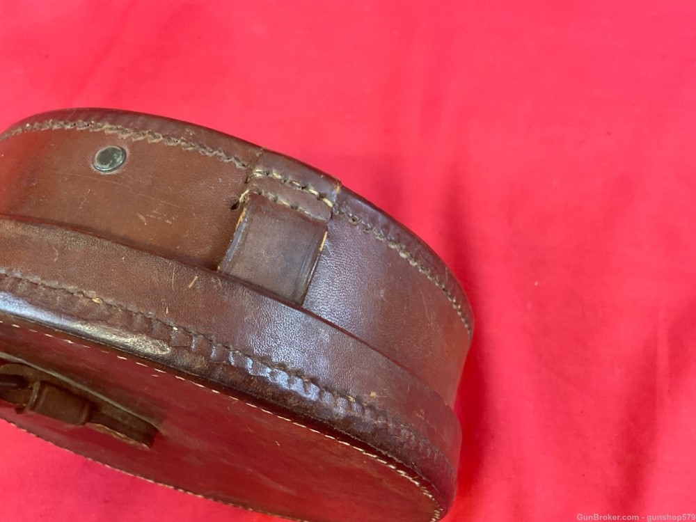 Unknown Drum Magazine Pouch 1940’s BATS Co. 45 9MM 9x19 Suomi M31 PPSH-img-5