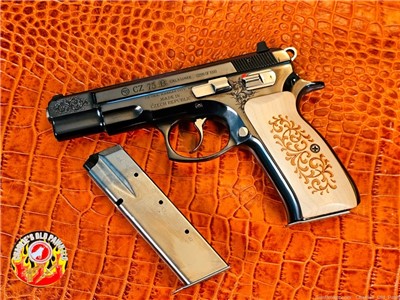 CZ 75B 45TH ANNIVERSARY 9MM LIMITED EDITION MODEL #0299 of 1000