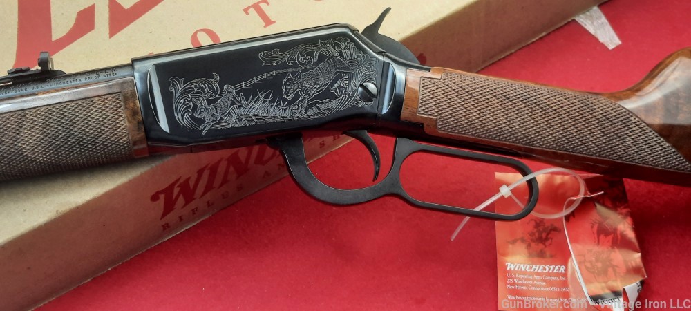 Winchester  9422 High Grade .22lr engraved & stunning wood! NOS! MINT NR-img-0