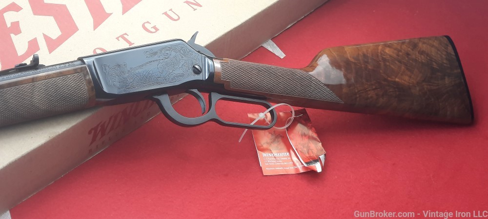 Winchester  9422 High Grade .22lr engraved & stunning wood! NOS! MINT NR-img-14