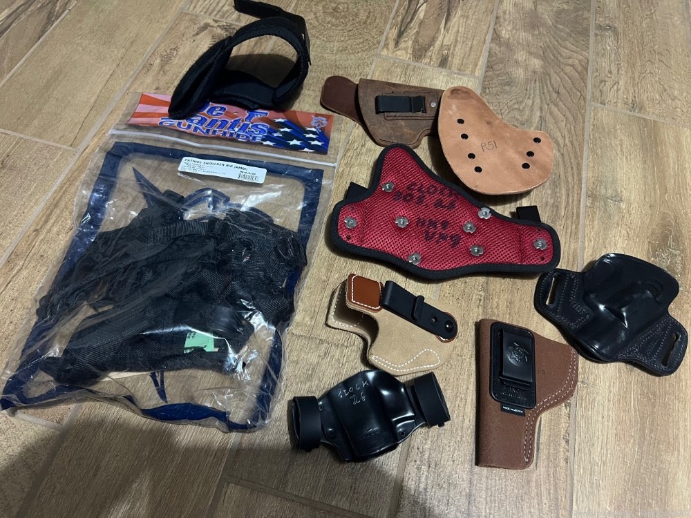 Lot of Holsters - Remington, Glock, HK, Smith and Wesson S&W, J Frame-img-2