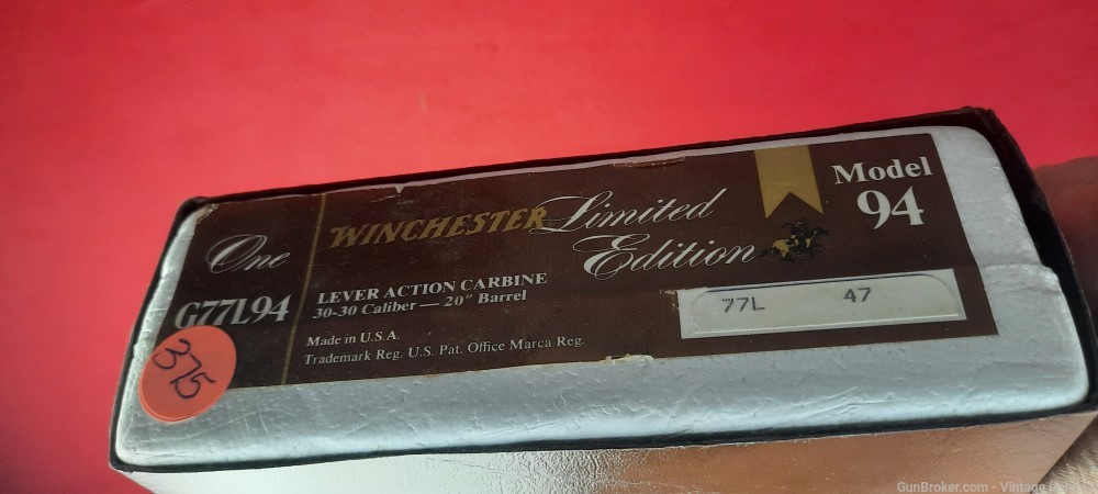 Winchester Model 94 Limited Edition #47 Incredible WOOD 30-30 NOS! NR-img-7