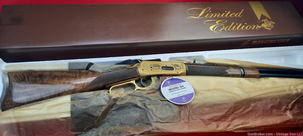 Winchester Model 94 Limited Edition #47 Incredible WOOD 30-30 NOS! NR-img-5