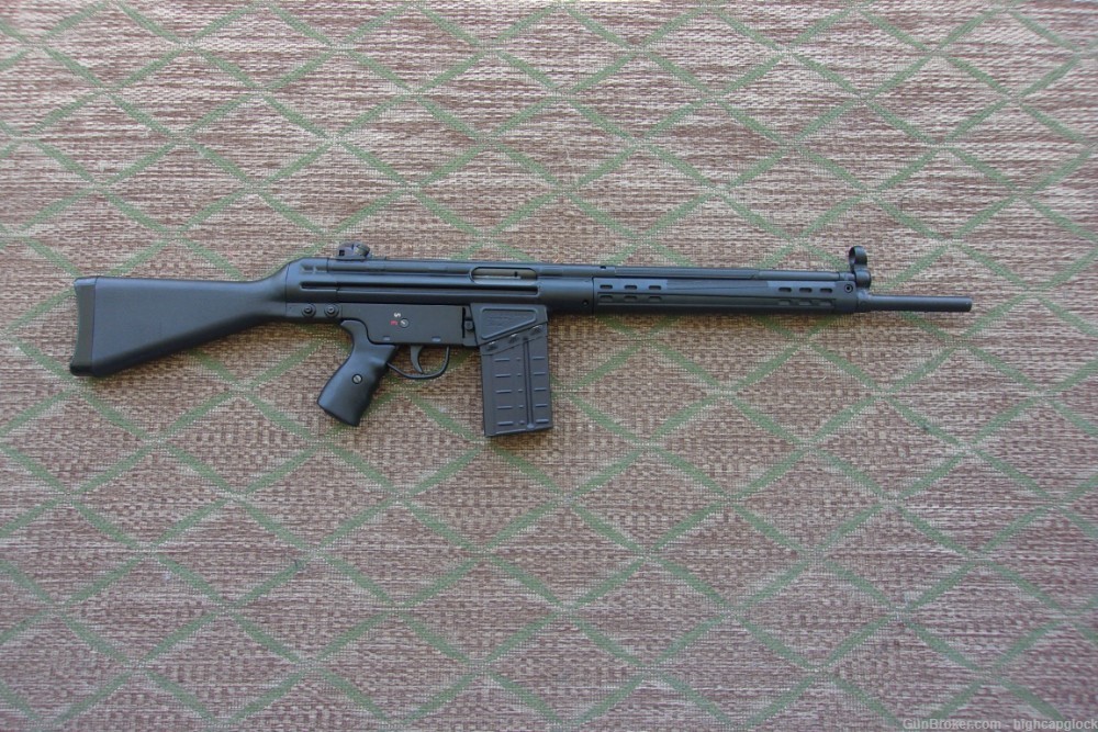 J.L.D. PTR-91 .308 18" Semi Auto 7.62x51 Rifle REAL NICE $1START-img-1