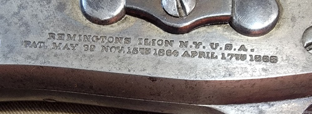 Rare! 1865 Remington Navy Rolling Block Civilian Model .50 Rimfire-img-6
