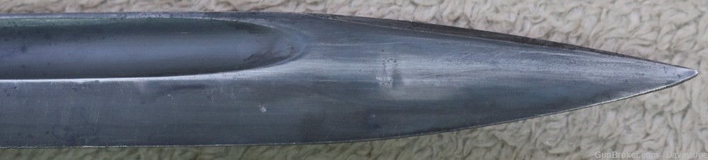 Original WWII German K98 bayonet with matching sheath-img-10