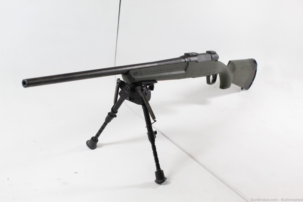 Savage Axis II XP .308 Win Bolt Action Rifle OD Green Stock w/ Bipod-img-0
