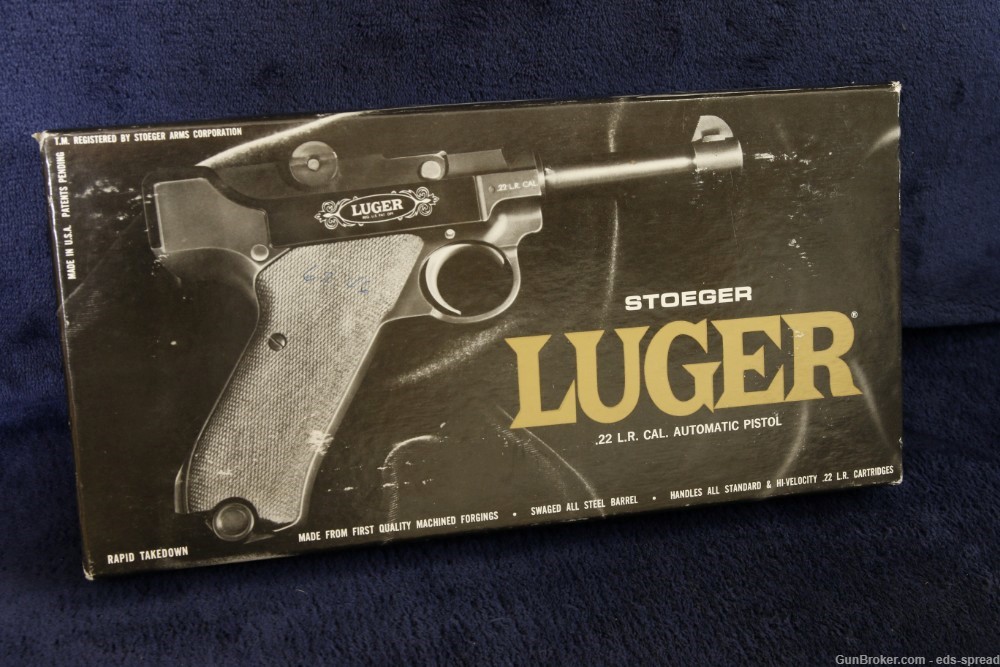 Wow - NEW UNFIRED Stoeger LUGER STLR-4 22LR Semi Auto Pistol NO RESERVE-img-0