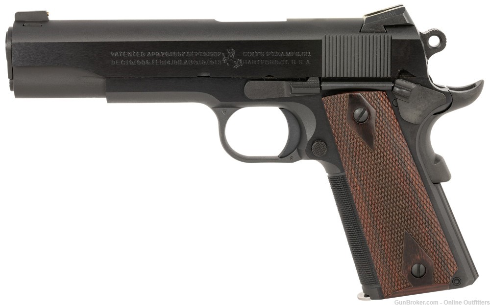 Colt 1911 Government Limited Edition 45 ACP 5" 7+1 NMB O1911SE-A1 Wood Grip-img-0