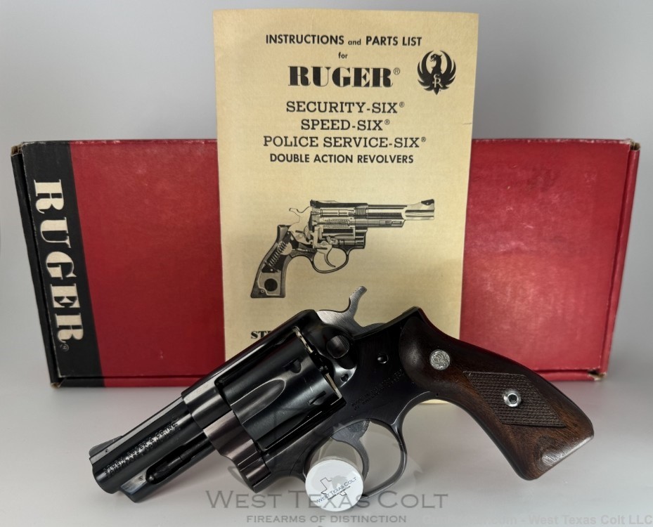 Ruger Speed Six 1976 Production 2.75" Barrel  .357 Magnum AS-NEW In The Box-img-0