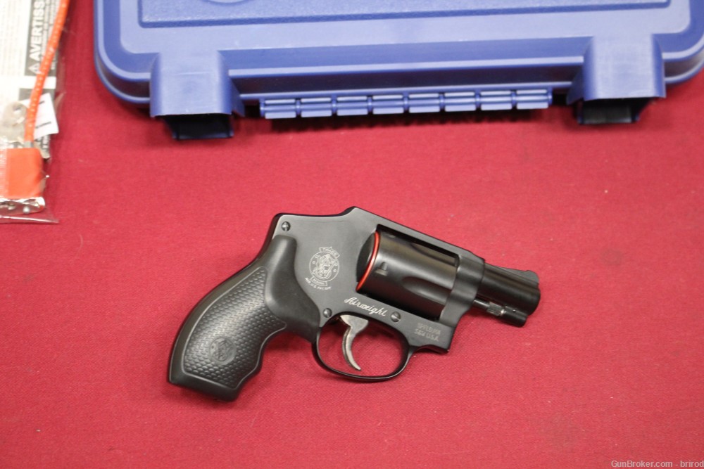 Smith & Wesson 442 Centennial Airweight .38spl +P Revolver W/Box, Manual-img-1