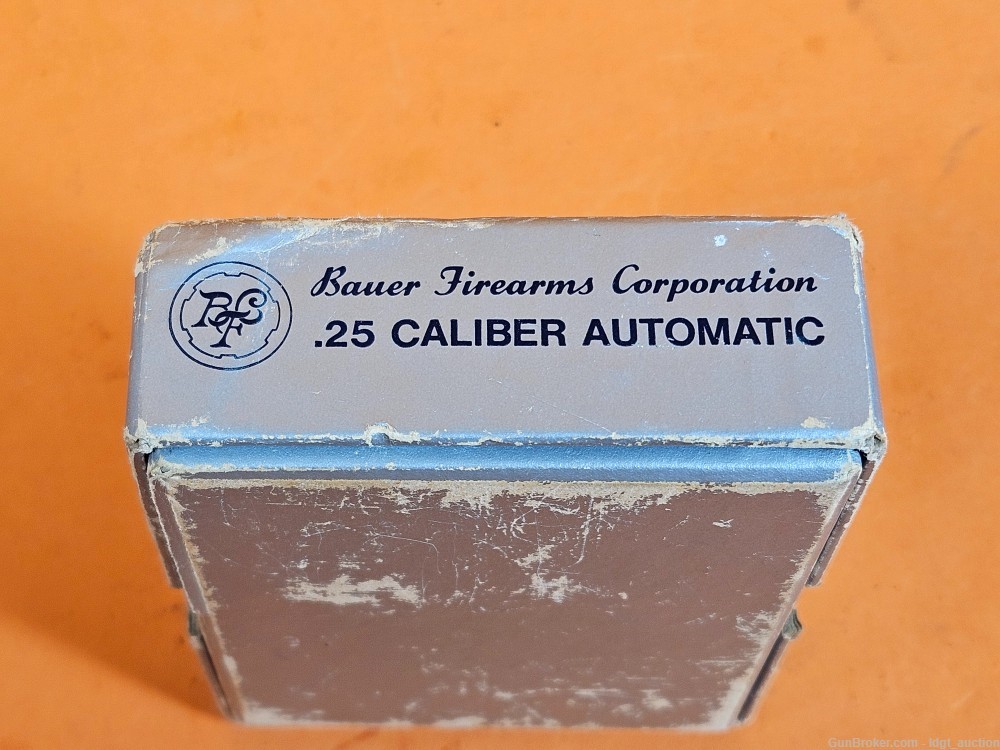 Bauer Firearms Baby Bauer 25 Caliber Automatic 25 ACP Pistol 6+1 2" W/ Box-img-12