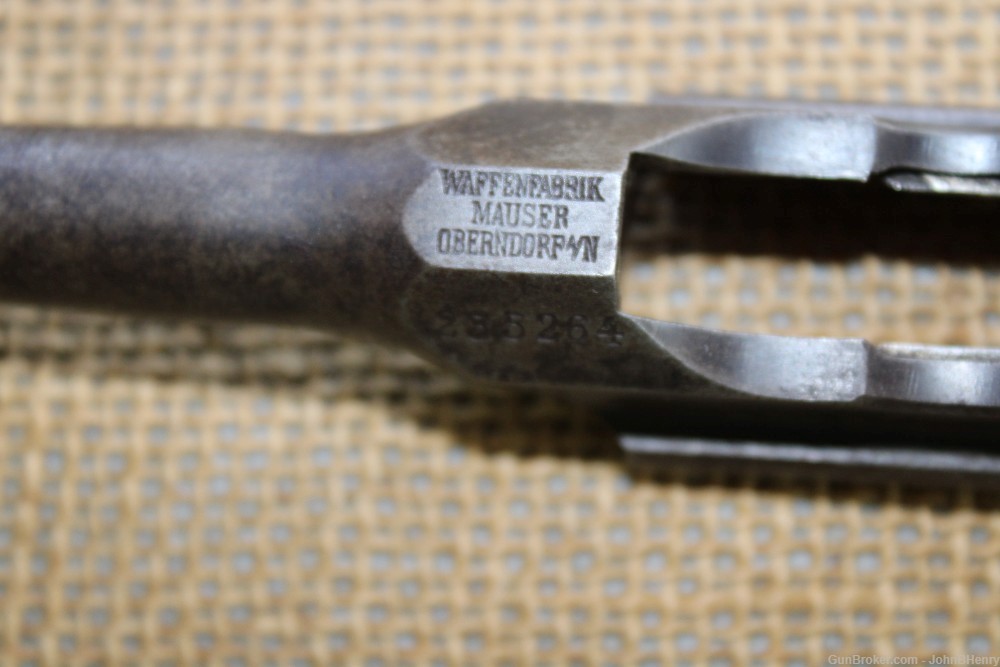 Mauser C96 Broomhandle with 2 Barrels 9mm on gun & 30 cal matching WOW! -img-22