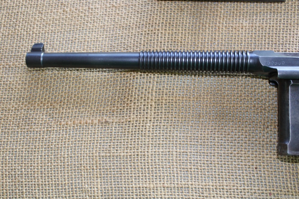 Mauser C96 Broomhandle with 2 Barrels 9mm on gun & 30 cal matching WOW! -img-9
