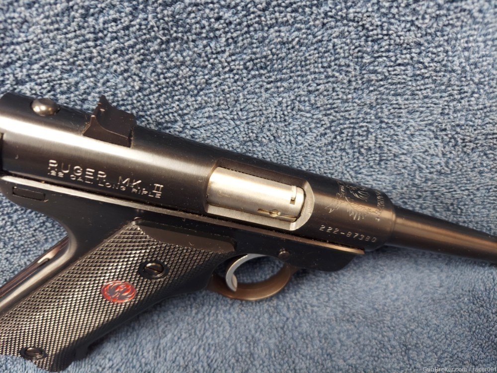 LNIB RUGER MODEL MK II 50TH ANNIVERSARY SEMI-AUTO PISTOL .22LR  4.75" BBL-img-11