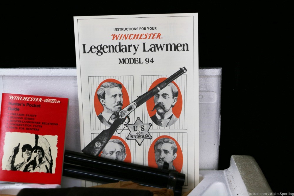 1977 Winchester 94 Legendary Lawmen Commemorative, 30-30, With Box & Papers-img-29