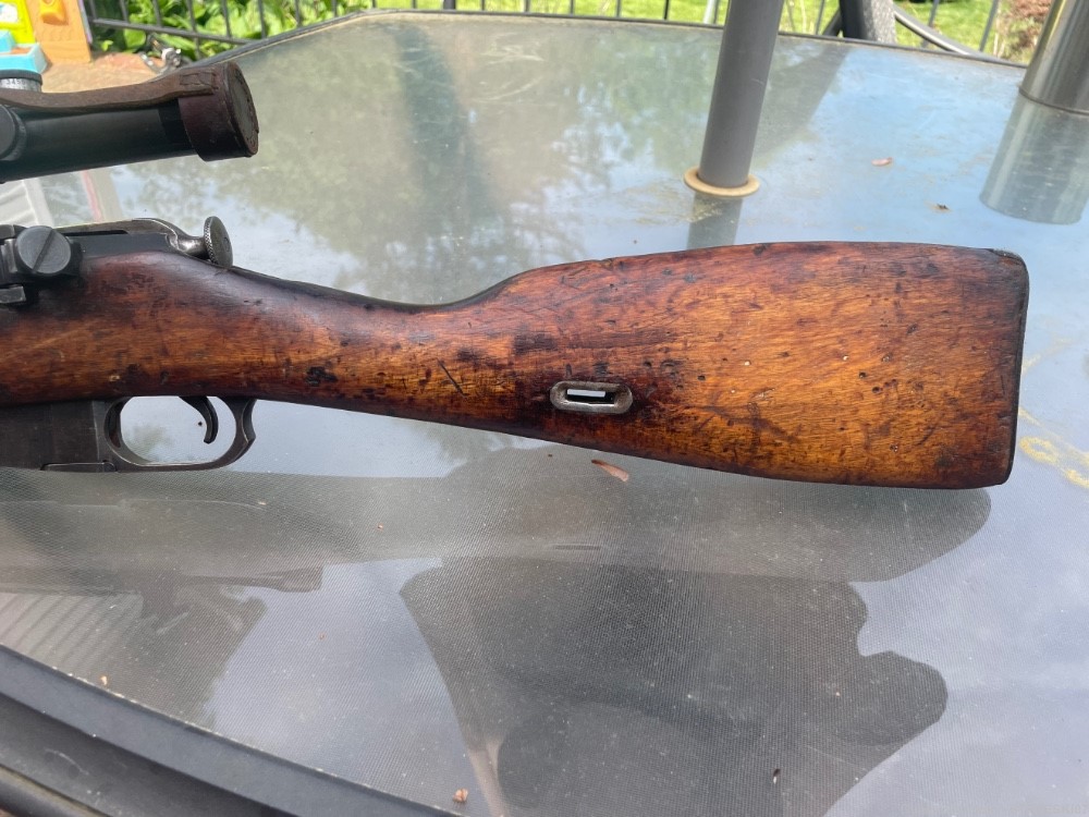 1944 Izhevsk Mosin PU Sniper Non Russian Refurbished-img-9