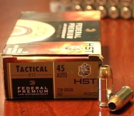 50rds Federal Premium LE Tactical HST™ .45 ACP JHP self defense P45HST2-img-2