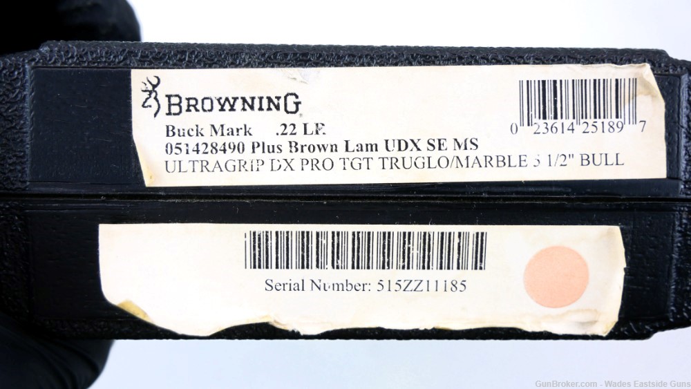 BROWNING BUCK MARK EXCELLENT CONDITION 5.5" BARREL .22 LR W/ CASE-img-13
