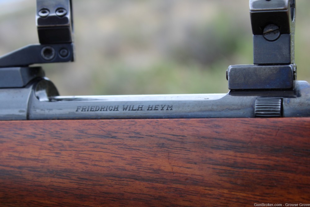 Friedrich Wilhelm Heym Mannlicher Stocked Mauser Type .243 Sporter $1-img-5
