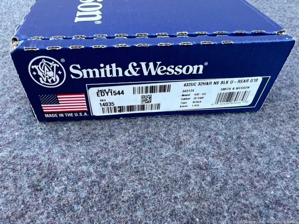 New Smith & Wesson 432-UC Ultimate Carry J-Frame .32 H&R Magnum 6rd 14035-img-13
