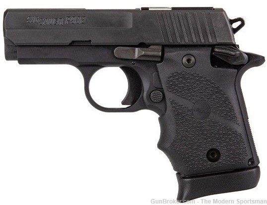 Sig Sauer P938 SAS 9mm Luger 3" Micro Compact Black Nitron SAO 1911 Style-img-1