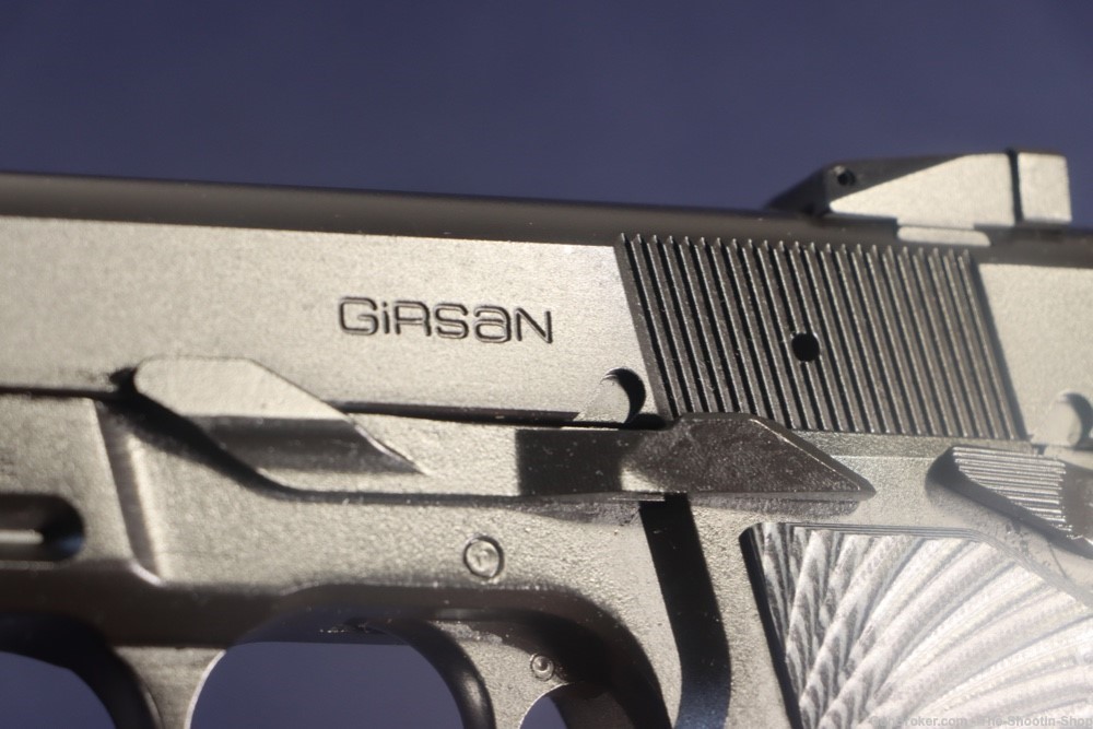 EAA Girsan MCP35 OPS Pistol 9MM HIGH POWER Single Action 15RD G10 RAIL GUN-img-15