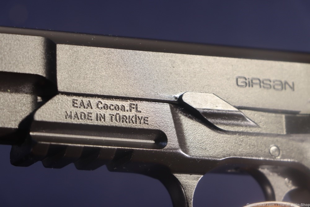 EAA Girsan MCP35 OPS Pistol 9MM HIGH POWER Single Action 15RD G10 RAIL GUN-img-14