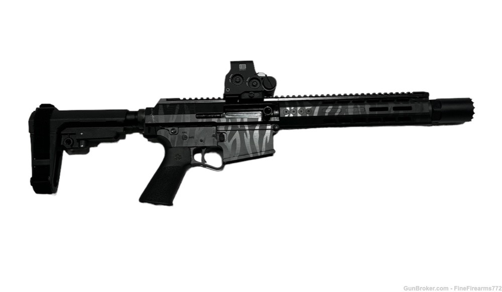 Genesis Gen-12 SBM 10.5” Firearm Custom Cerakote 12Ga NON NFA WITH EOTECH -img-6