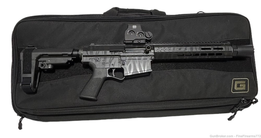 Genesis Gen-12 SBM 10.5” Firearm Custom Cerakote 12Ga NON NFA WITH EOTECH -img-7