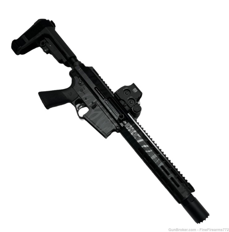 Genesis Gen-12 SBM 10.5” Firearm Custom Cerakote 12Ga NON NFA WITH EOTECH -img-2