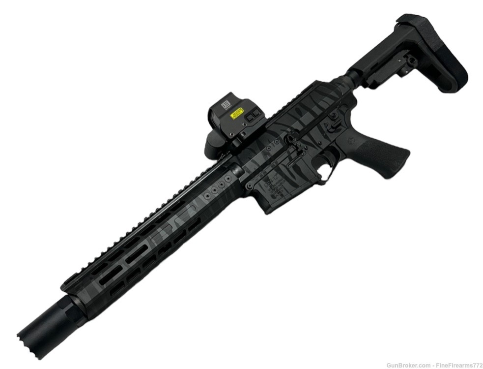Genesis Gen-12 SBM 10.5” Firearm Custom Cerakote 12Ga NON NFA WITH EOTECH -img-1