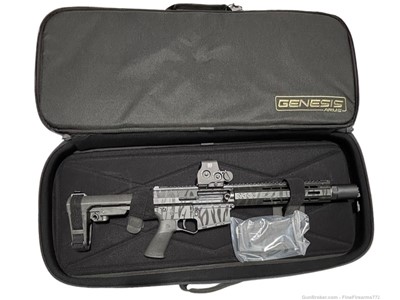 Genesis Gen-12 SBM 10.5” Firearm Custom Cerakote 12Ga NON NFA WITH EOTECH 