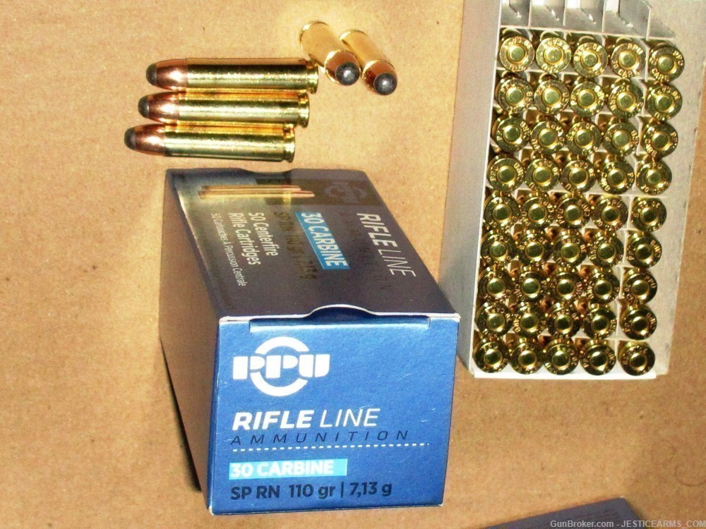 .30 Carbine Ammo .30 Cal Soft Point Ammo-img-1