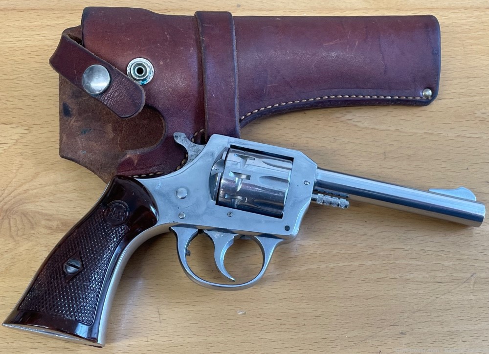 Harrington & Richardson H&R Model 923 .22 LR 4” SA/DA 9 Shot Revolver C&R-img-0