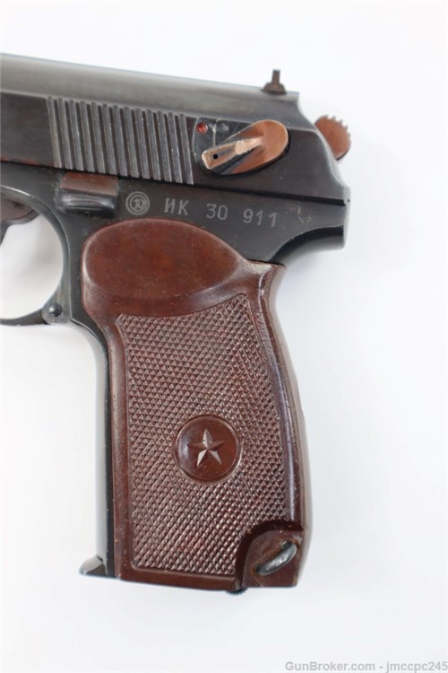 Rare Nice Bulgarian Makarov 9x18mm Makarov Pistol W/ Holster Circle 10 3.5"-img-6