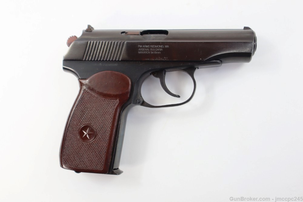 Rare Nice Bulgarian Makarov 9x18mm Makarov Pistol W/ Holster Circle 10 3.5"-img-10