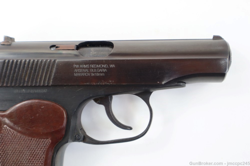 Rare Nice Bulgarian Makarov 9x18mm Makarov Pistol W/ Holster Circle 10 3.5"-img-13