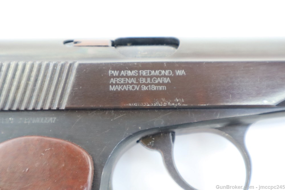 Rare Nice Bulgarian Makarov 9x18mm Makarov Pistol W/ Holster Circle 10 3.5"-img-14