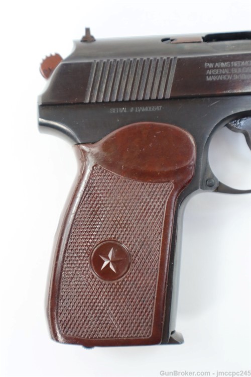 Rare Nice Bulgarian Makarov 9x18mm Makarov Pistol W/ Holster Circle 10 3.5"-img-11