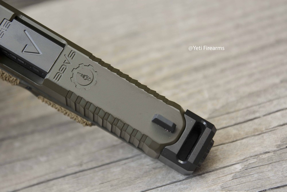 Agency Arms Sage Dynamics Glock 19x V1 2-Tone OD No CC Fee One Mag -img-11