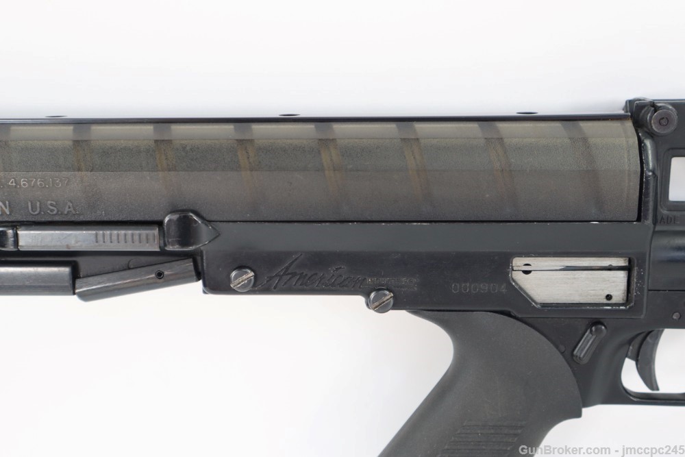 Rare Nice Calico M-100 .22 LR Semi Auto Rifle W/ Folding Stock W/ Drum Mag-img-13
