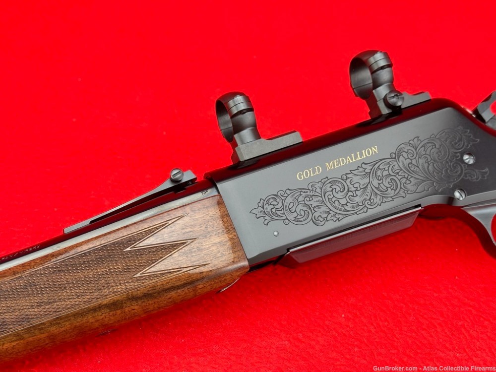 2021 Browning BLR "Gold Medallion" .243 Winchester 20" - Factory Engraved-img-5