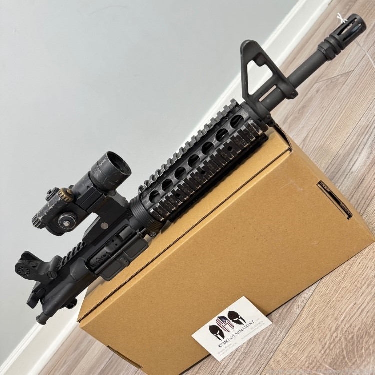 Colt 2006 11.5” M4 M16A2 R0933 Commando Upper AR15 KAC RAS Aimpoint CompM2-img-1
