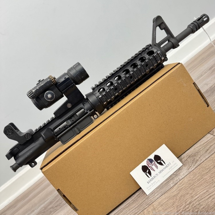 Colt 2006 11.5” M4 M16A2 R0933 Commando Upper AR15 KAC RAS Aimpoint CompM2-img-0