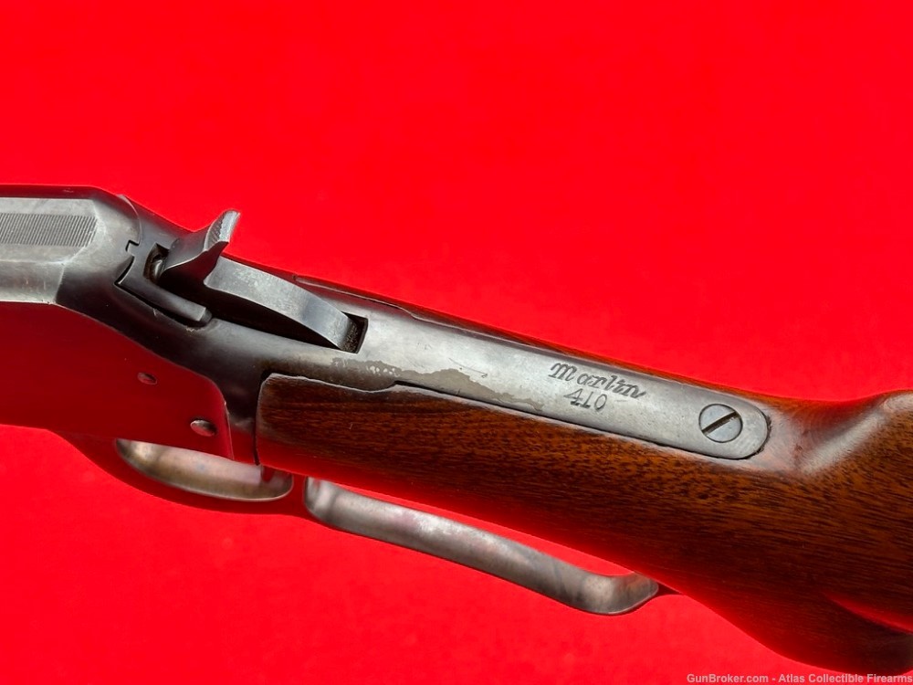 Scarce Marlin Model 410 Lever Action Shotgun .410 Bore 26" - Collector!-img-26